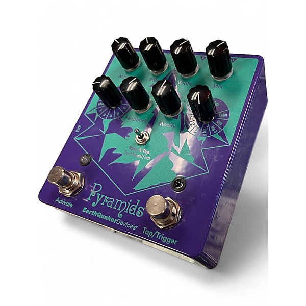 Used EarthQuaker Devices Used EarthQuaker Devices Pyramids Stereo Flanging Device Effect Pedal