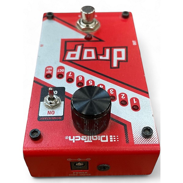 Used DigiTech The Drop Polyphonic Drop Tune Pitch-Shifter Effect Pedal