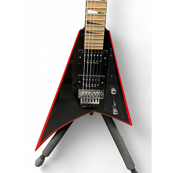 Used Jackson Used Jackson RRXT Randy Rhoads BLACK WITH RED BEVELS Solid Body Electric Guitar