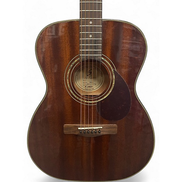 Used Greg Bennett Design by Samick OM-3 Natural Acoustic Guitar