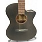 Used Schecter Guitar Research Used Schecter Guitar Research Orleans Studio See-Thru Black Acoustic Electric Guitar