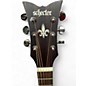 Used Schecter Guitar Research Used Schecter Guitar Research Orleans Studio See-Thru Black Acoustic Electric Guitar