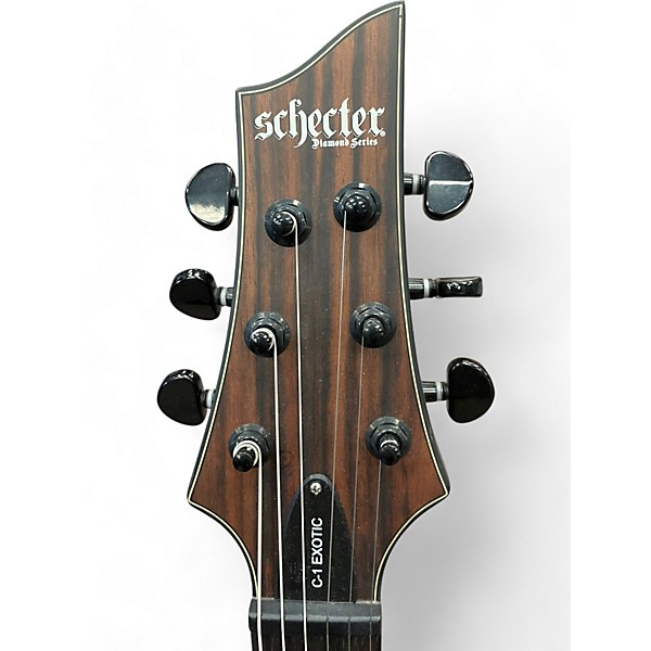 Used Schecter Guitar Research Used Schecter Guitar Research C1 Exotic Natural Solid Body Electric Guitar