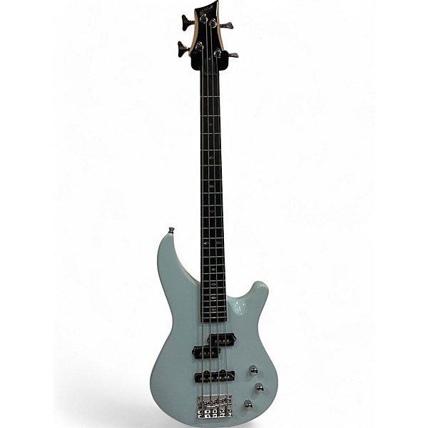 Used Mitchell Used Mitchell mb100pb Powder Blue Electric Bass Guitar