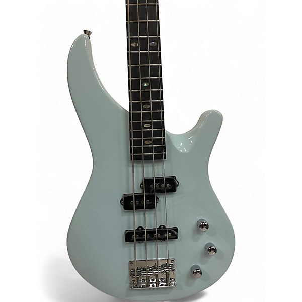 Used Mitchell Used Mitchell mb100pb Powder Blue Electric Bass Guitar