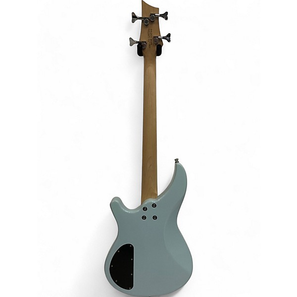 Used Mitchell Used Mitchell mb100pb Powder Blue Electric Bass Guitar