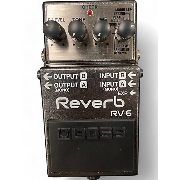 Used BOSS Used BOSS RV6 Digital Reverb Effect Pedal