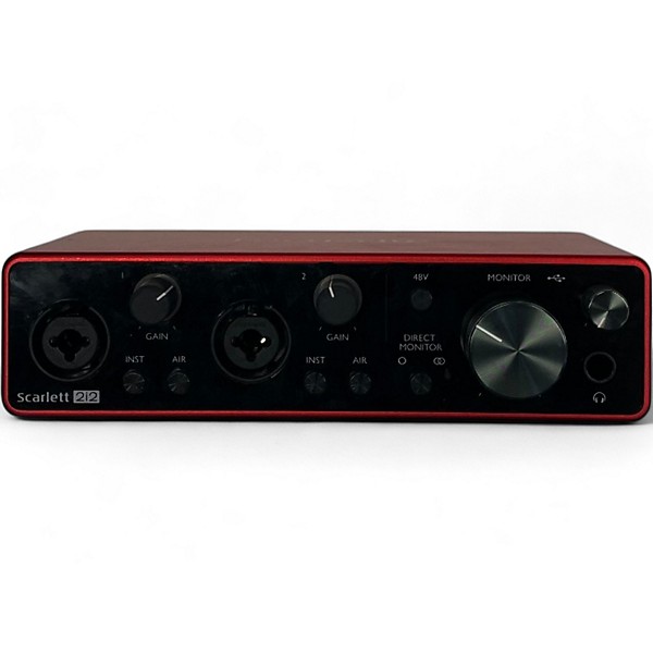 Used Focusrite Used Focusrite Scarlett 2i2 Gen 3 Audio Interface