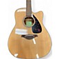 Used Yamaha Used Yamaha FGX800C Natural Acoustic Electric Guitar