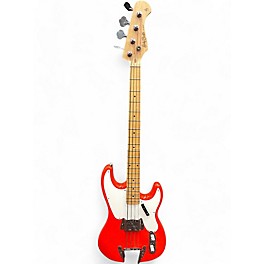 Used Harley Benton Used Harley Benton VT-Series Red Electric Bass Guitar