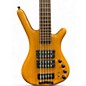 Used Warwick Corvette Double Buck 5 String Natural Electric Bass Guitar