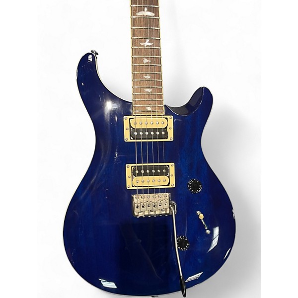 Used PRS Used PRS SE Standard 24 Trans Blue Solid Body Electric Guitar