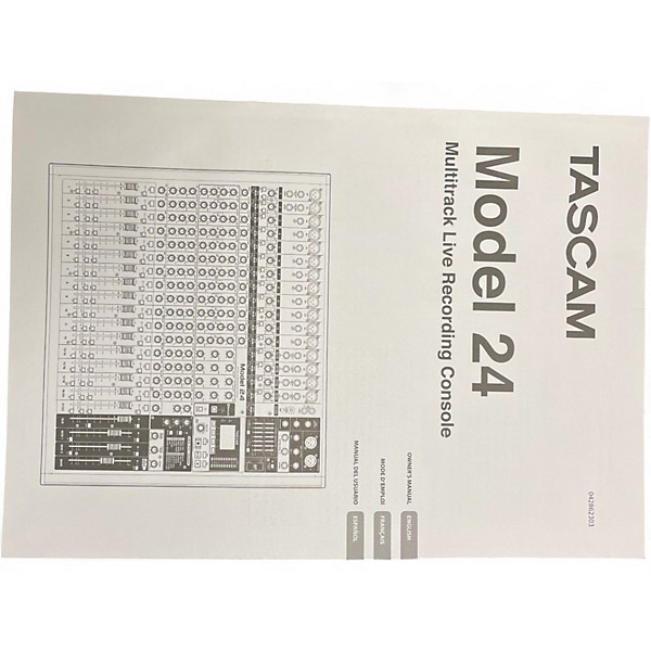 Used TASCAM Used TASCAM MODEL24 Unpowered Mixer