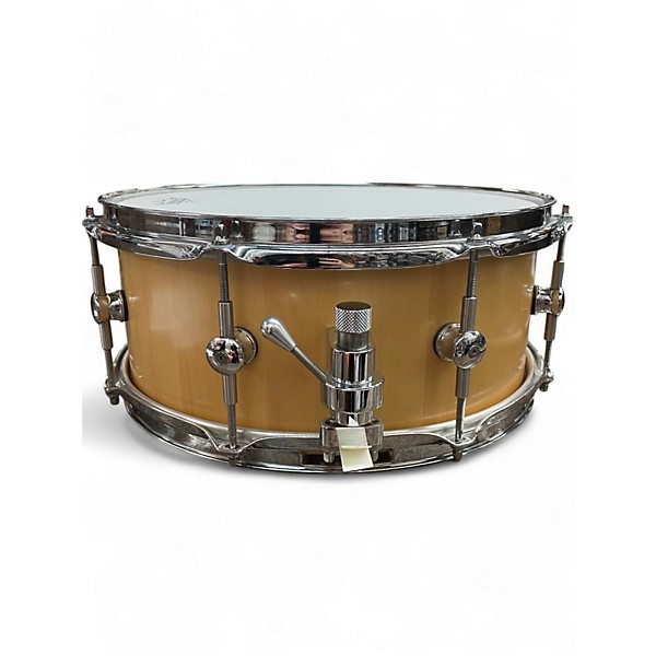 Used Sugar Percussion Used Sugar Percussion 14X6 Alaskan Cedar Snare Natural Yellow Cedar Drum