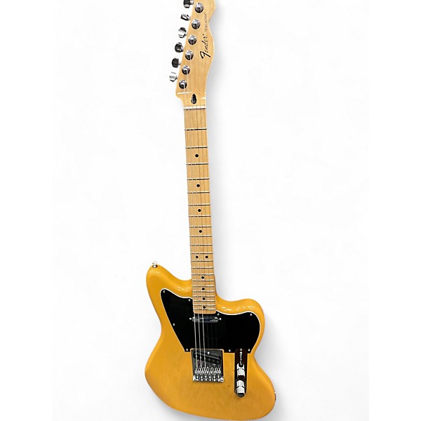 Used 2021 Fender PLAYER OFFSET PARANORMAL TELECASTER Butterscotch Solid Body Electric Guitar