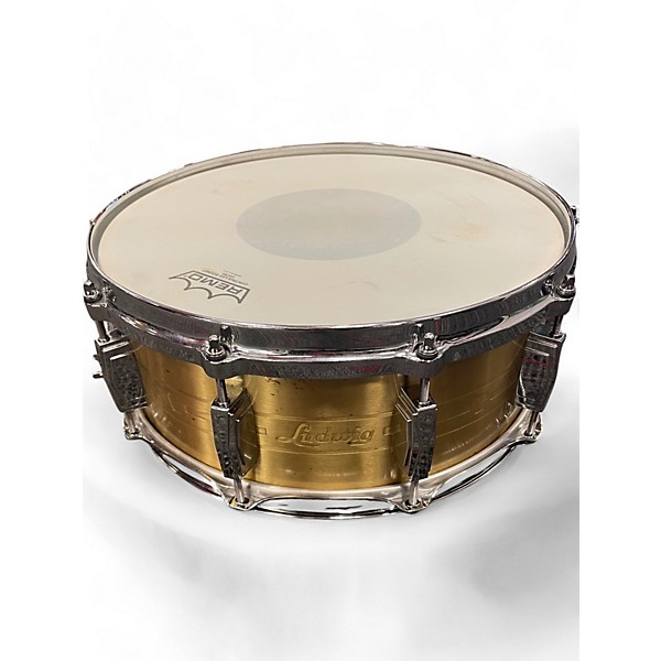 Used Ludwig Used Ludwig 14in HEIRLOOM BRASS BRASS Drum