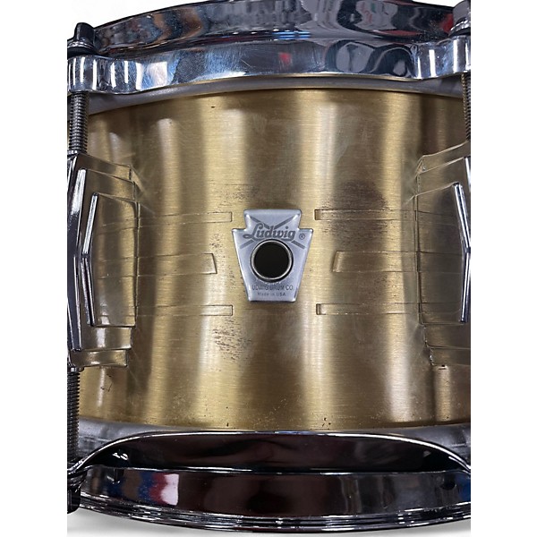 Used Ludwig Used Ludwig 14in HEIRLOOM BRASS BRASS Drum