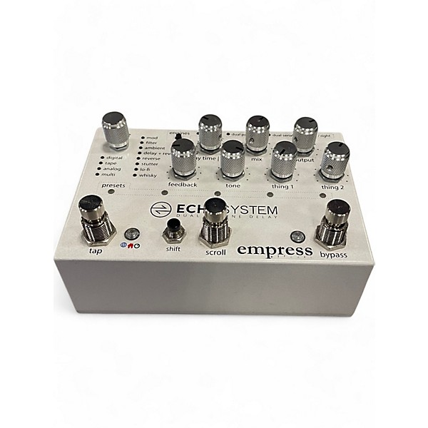 Used Express Effects Used Express Effects echosystem dual delay Effect Pedal