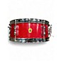 Vintage 1966 Ludwig 14in pioneer  red sparkel Drum thumbnail