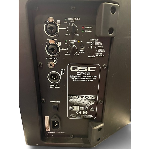 Used QSC Used QSC CP12 Powered Speaker