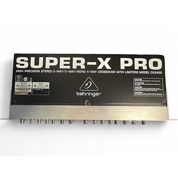 Used Behringer CX3400 Super-X Pro Crossover