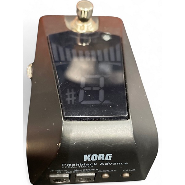 Used KORG Used KORG PB01 Pitchblack Chromatic Tuner Pedal