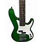 Used Kiesel Used Kiesel PB-5 Fretless 5 string Bass Emerald Green Electric Bass Guitar