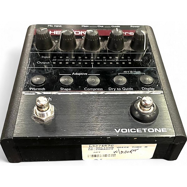 Used TC Helicon Used TC Helicon VoiceTone Correct XT Vocal Processor