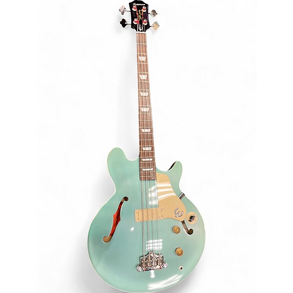 Used Epiphone Used Epiphone Jack Casady Signature Emerald Green Electric Bass Guitar