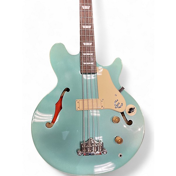 Used Epiphone Used Epiphone Jack Casady Signature Emerald Green Electric Bass Guitar