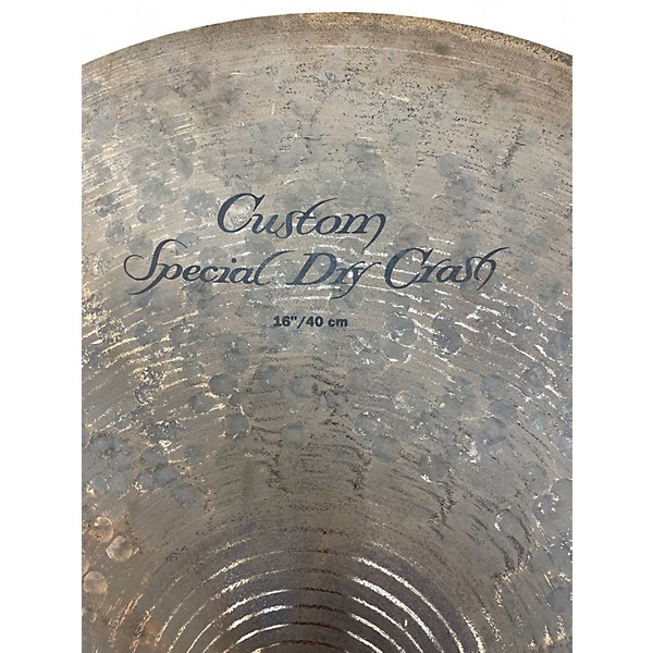 Used Zildjian Used Zildjian 16in K Custom Special Dry Crash Cymbal