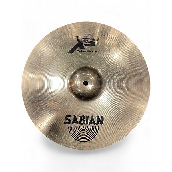 Used SABIAN Used SABIAN XS20 Medium Thin Crash Cymbal