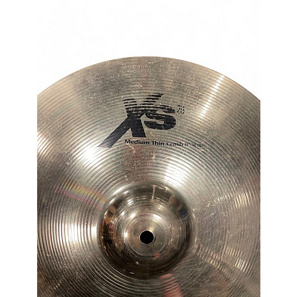 Used SABIAN Used SABIAN XS20 Medium Thin Crash Cymbal