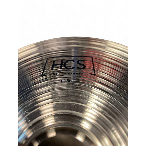 Used MEINL 8in HCS BELL Cymbal