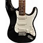 Used Squier Affinity Series Stratocaster Black Solid Body Electric Guitar