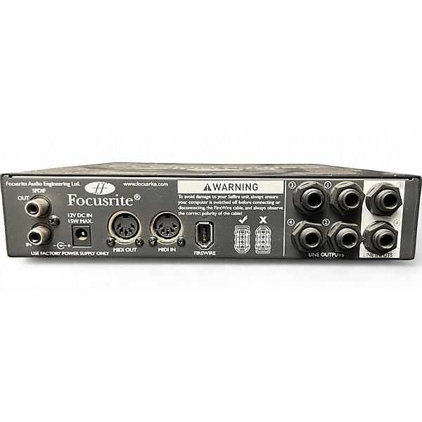 Used Focusrite Saffire Pro 14 Audio Interface