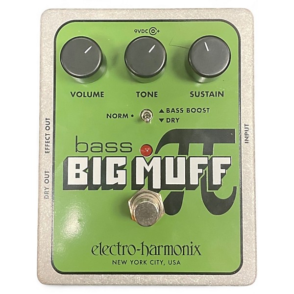 Used Electro-Harmonix Used Electro-Harmonix Big Muff Bass Distortion Bass Effect Pedal