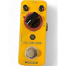 Used Mooer YELLOW COMP Effect Pedal