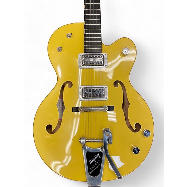 Used Gretsch Guitars G6118t 120th Anniversary bamboo yellow Hollow Body Electric Guitar