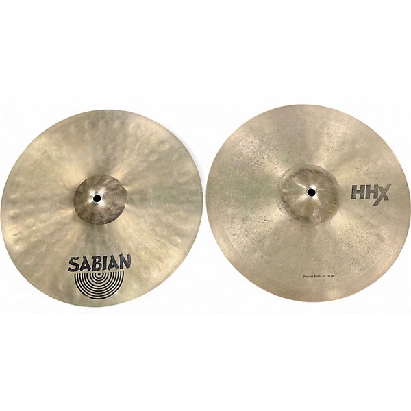 Used SABIAN Used SABIAN HHX Power Hats Cymbal