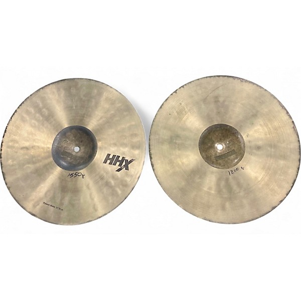 Used SABIAN Used SABIAN HHX Power Hats Cymbal