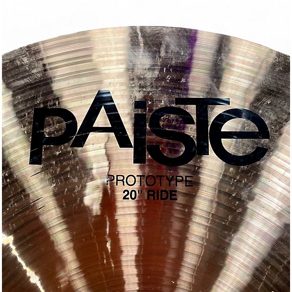 Used Paiste Used Paiste Prototype Ride Cymbal