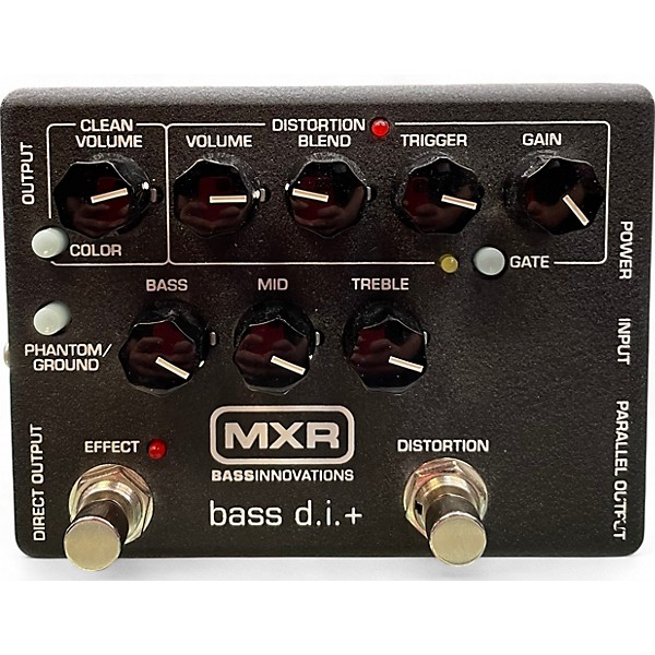 Used MXR bass d.i + Effect Pedal