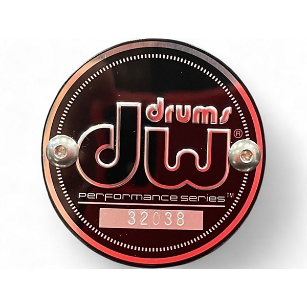 Used DW 4 Piece Performance Series Pewter Sparkle Drum Kit