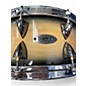 Used Orange County Drum & Percussion 6X14 MAPLE BIRCH ASH 2 Tone tan burst Drum