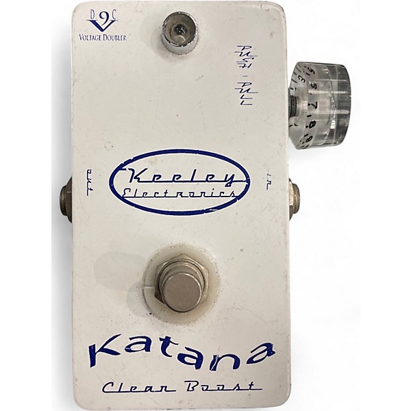 Used Keeley Katana Clean Boost V1 Effect Pedal