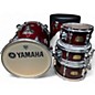 Used Yamaha 5 Piece RICK MAROTTA Hipgig Cherry Drum Kit thumbnail