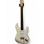 Used Squier WAYNES WORLD STRATOCASTER Olympic White Solid Body Electric Guitar thumbnail