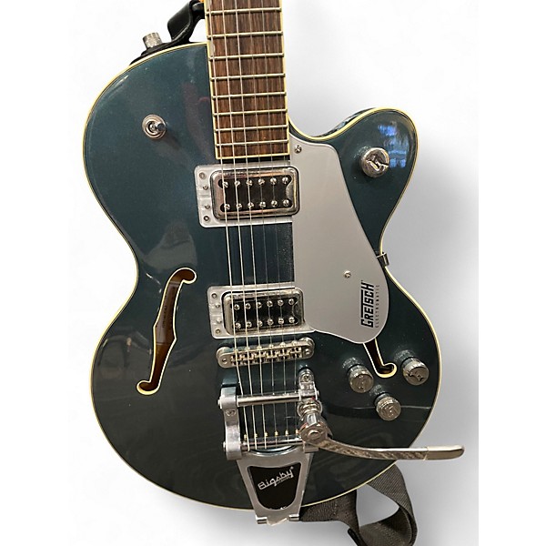 Used Gretsch Guitars G5655TG-CB-JR Grey Sparkle Hollow Body Electric Guitar