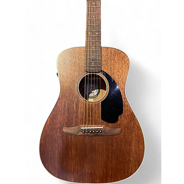 Used Fender MALIBU SPECIAL Natural Acoustic Electric Guitar